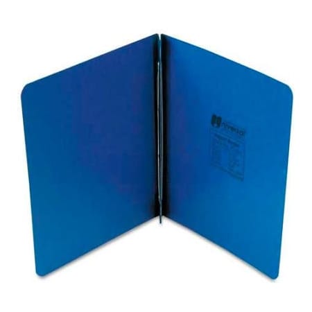 Universal Unviversal Pressboard Report Cover, Prong Clip, Letter, 3in Capacity, Dark Blue UNV80573***